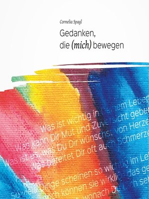 cover image of Gedanken, die (mich) bewegen